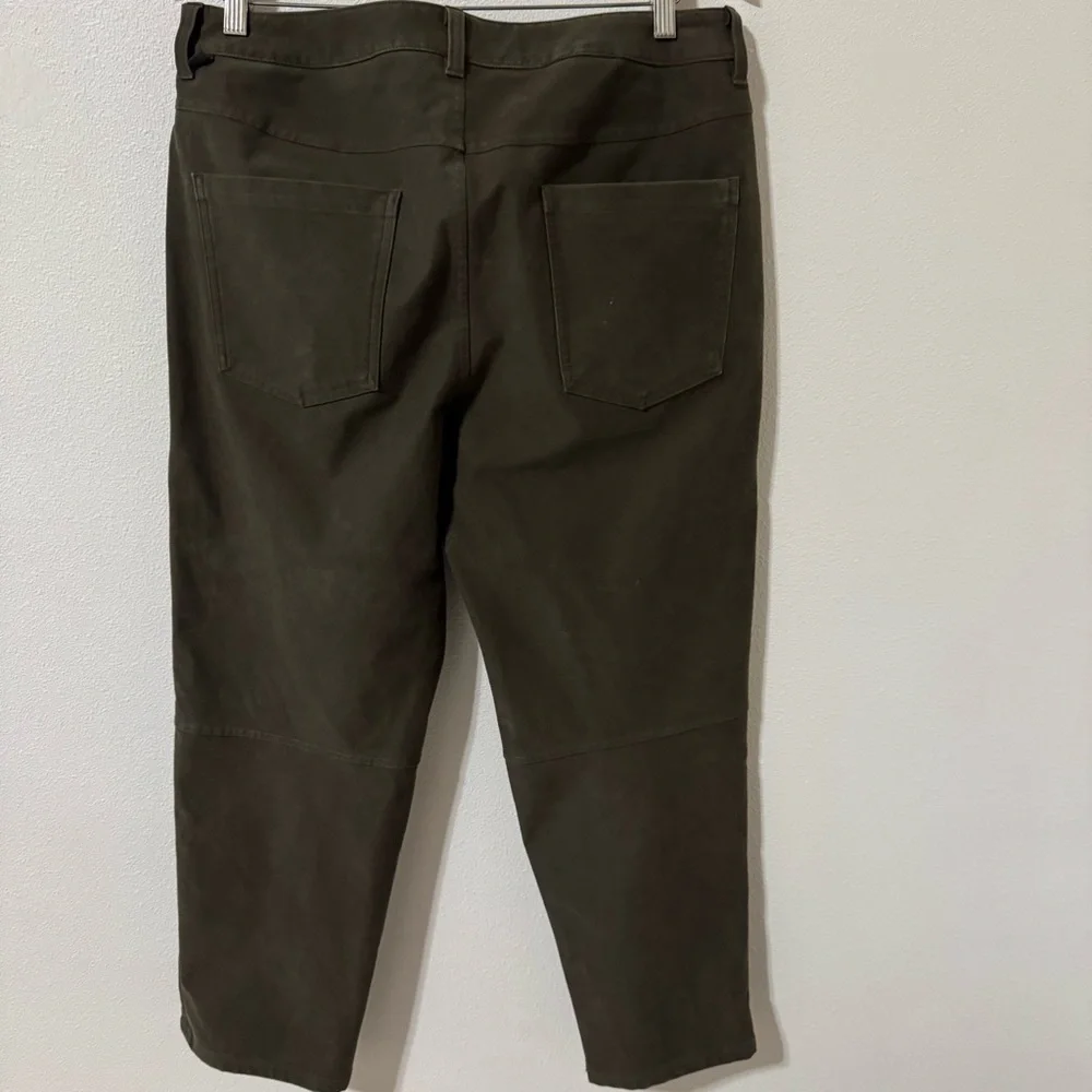 Lululemon ABC Relaxed-Fit Crop Pant Utilitech Dark Khaki Athleisure-33